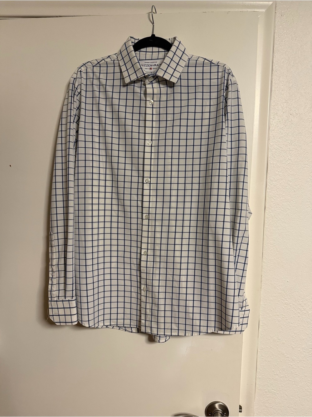 Mizzen+Main leeward collection men’s dress shirt